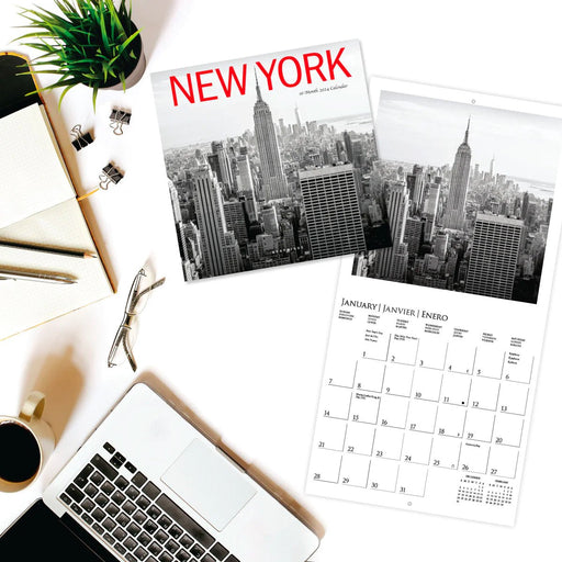 2024 New York Mini Calendar - Lockwood Shop - Graphique