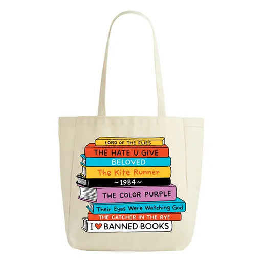 Banned Books Tote Bag - Lockwood Shop - The Found