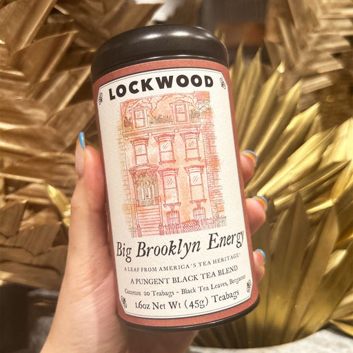 Brooklyn Energy Tea Tin (Earl Grey Fine Tea) - Lockwood Shop - Oliver Pluff