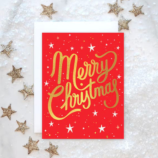 Christmas Script Greeting Card - Lockwood Shop - Idlewild Co