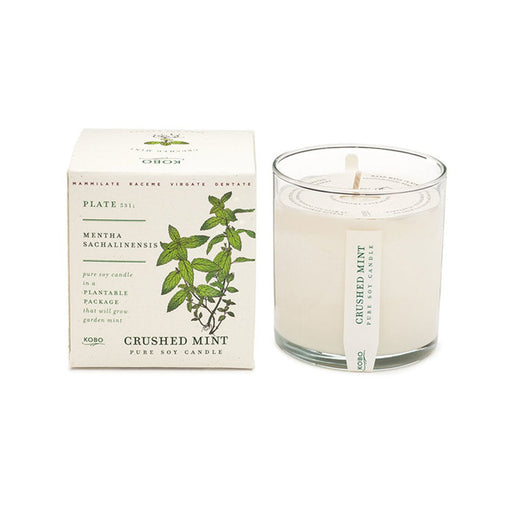 Crushed Mint Soy Candle - Lockwood Shop - Gassho Body and Mind