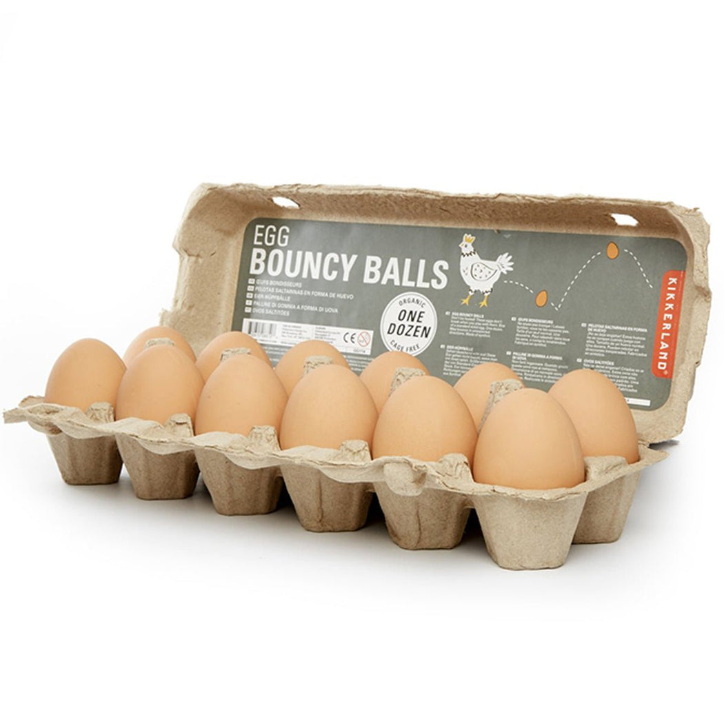 Egg Bouncy Ball - Lockwood Shop - Kikkerland