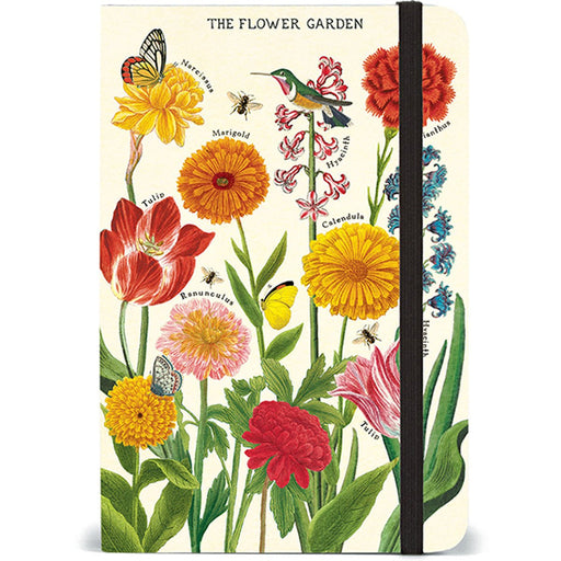 Flower Garden Small Notebook - Lockwood Shop - Cavallini Papers and Co