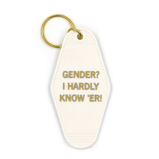 Gender? Motel Key Tag - Lockwood Shop - Get Bullish