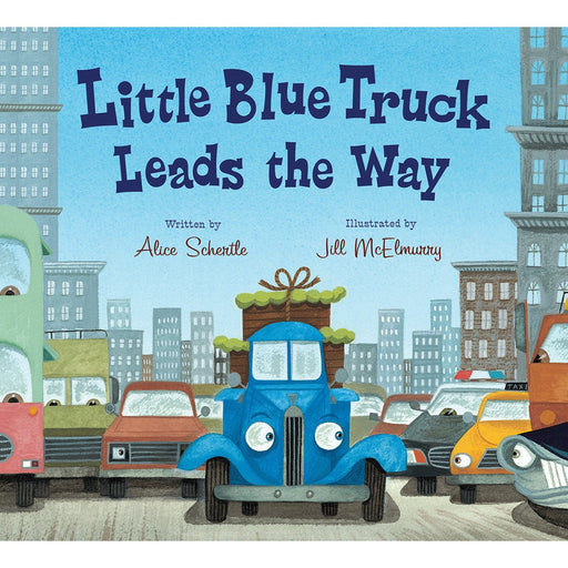 Little Blue Truck Leads the Way Board Book - Lockwood Shop - Houghton Mifflin Harcourt