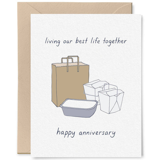 Living Our Best Life Together Greeting Card - Lockwood Shop - Little Goat Paper Co