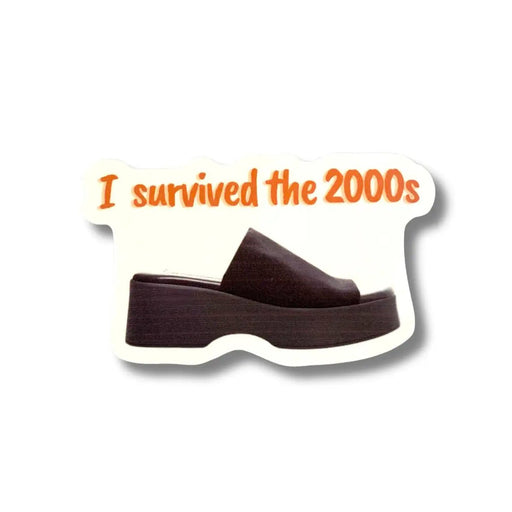Survived the 2000s Slide Sticker - Lockwood Shop - Get Bullish