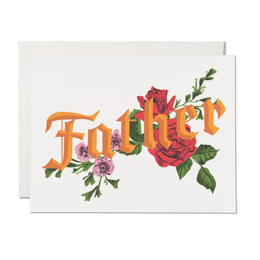 Tattoo Father's Day Greeting Card - Lockwood Shop - Red Cap Cards