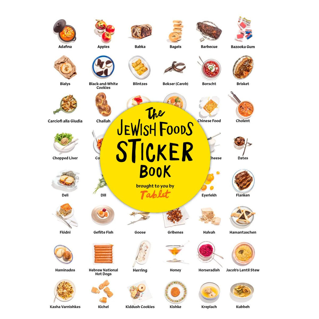 The Jewish Foods Sticker Book - Lockwood Shop - Hachette