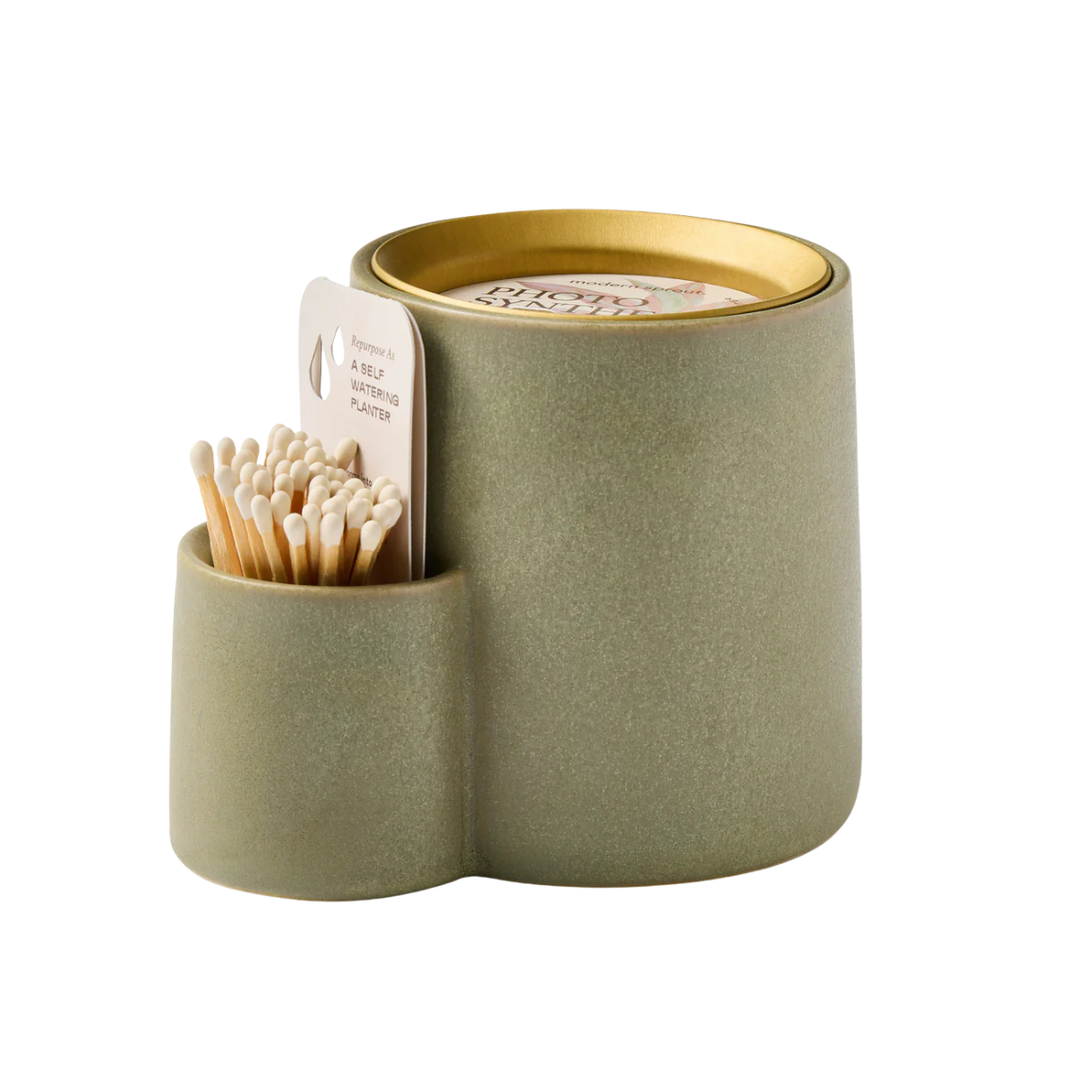 Ember Earth Candle + Planter