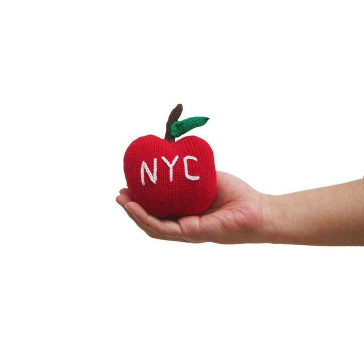Big Apple Soft Knit Rattle