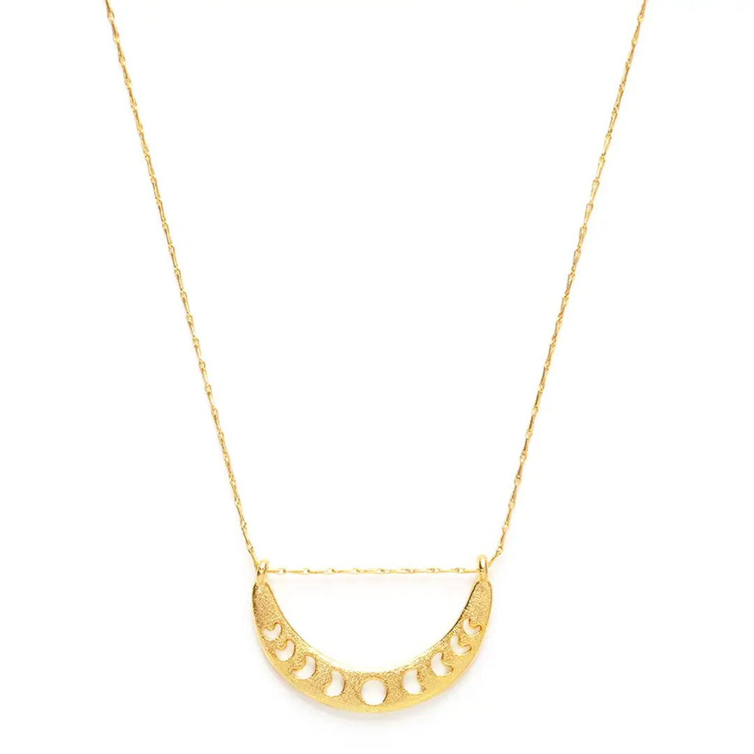 Phases of the Moon Necklace - Small