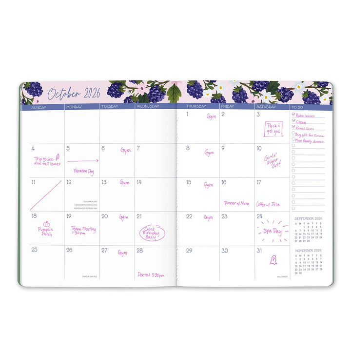 2025-2026 Just Right Monthly Planner