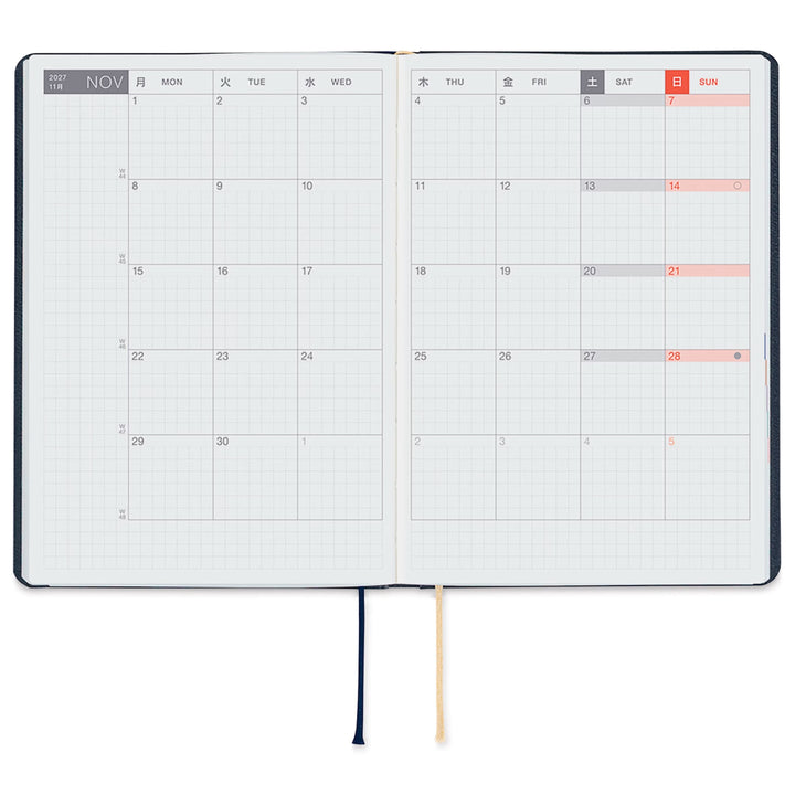 2027 Hobonichi HON Planner: Slash