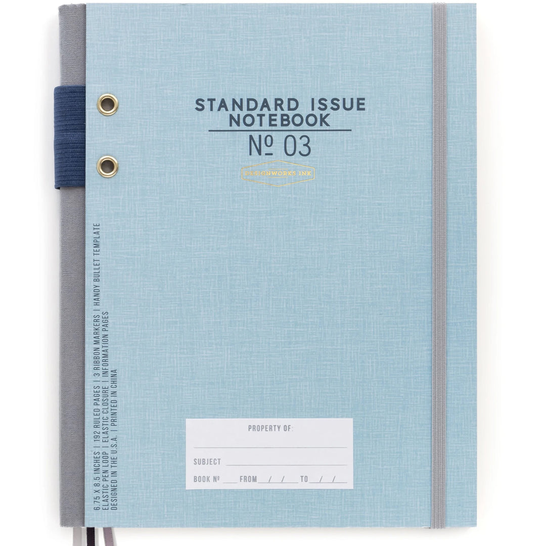 Standard Issue Fabric Bound Notebook