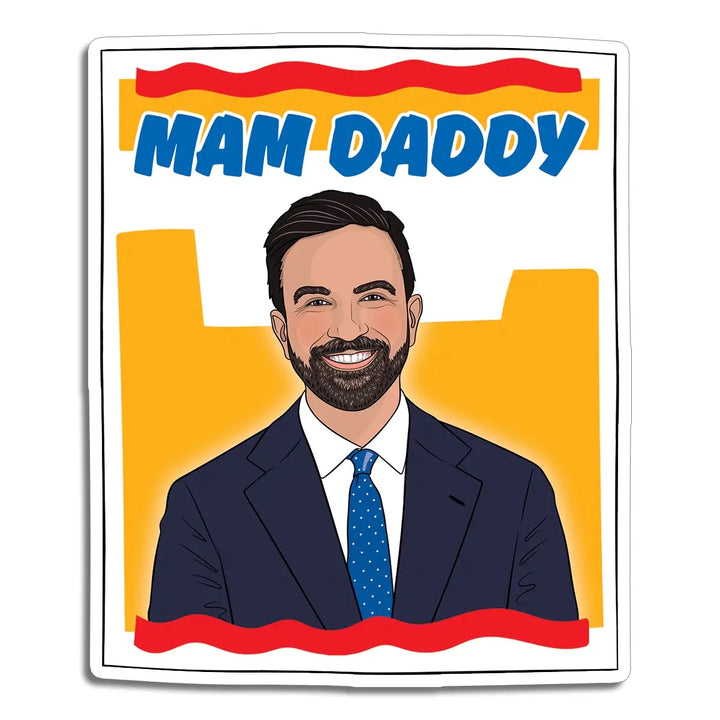 Zohran Mamdaddy (Die Cut Sticker)