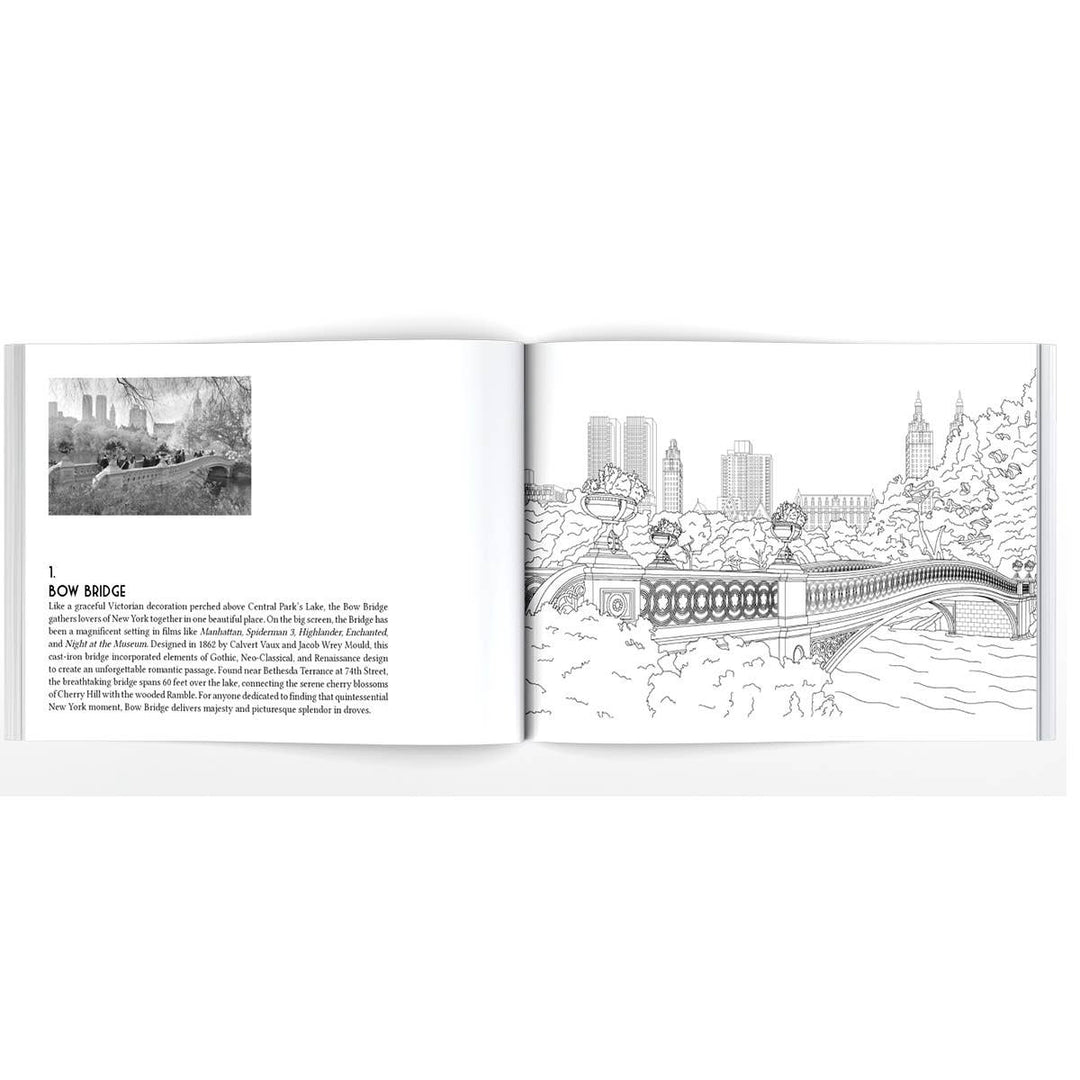 Color Central Park! Coloring Book