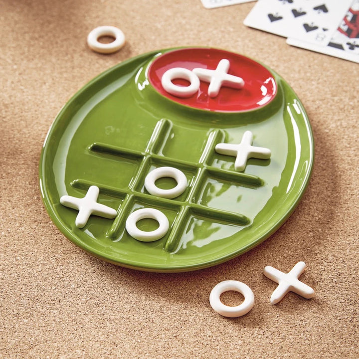 Olive Tic Tac Toe Game Set