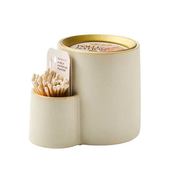 Ember Earth Candle + Planter