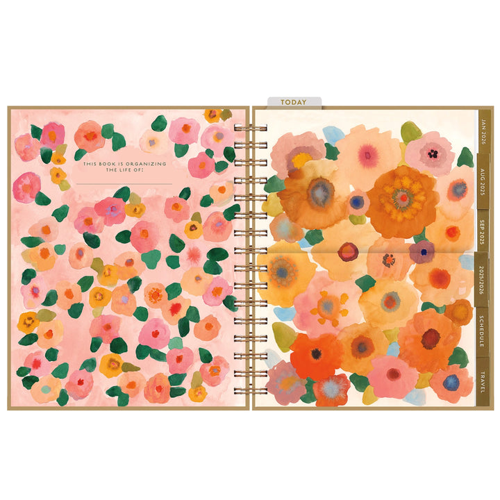 2025-2026 Vintage Vibes 17 Month Planner