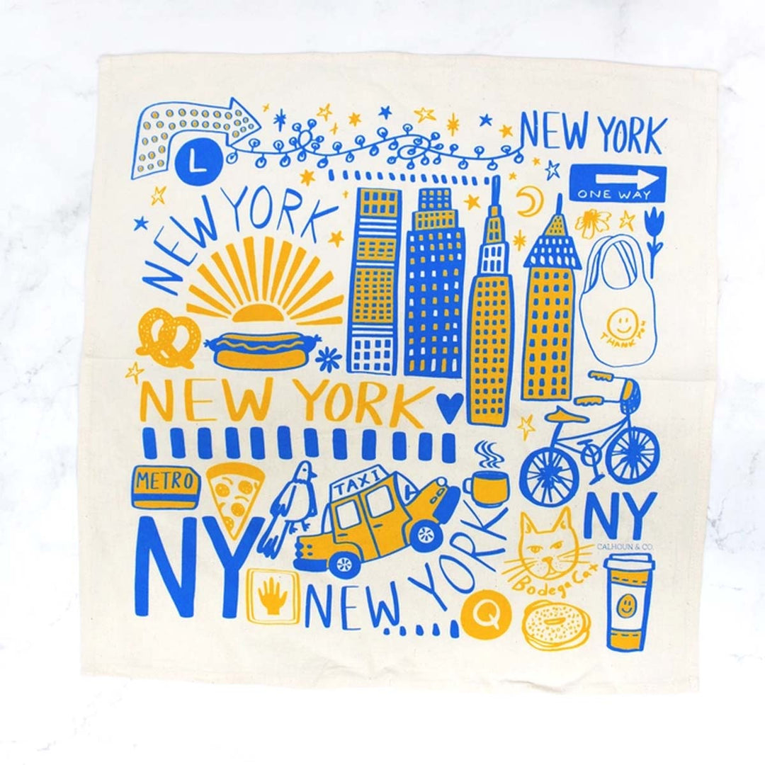 New York Tea Towel