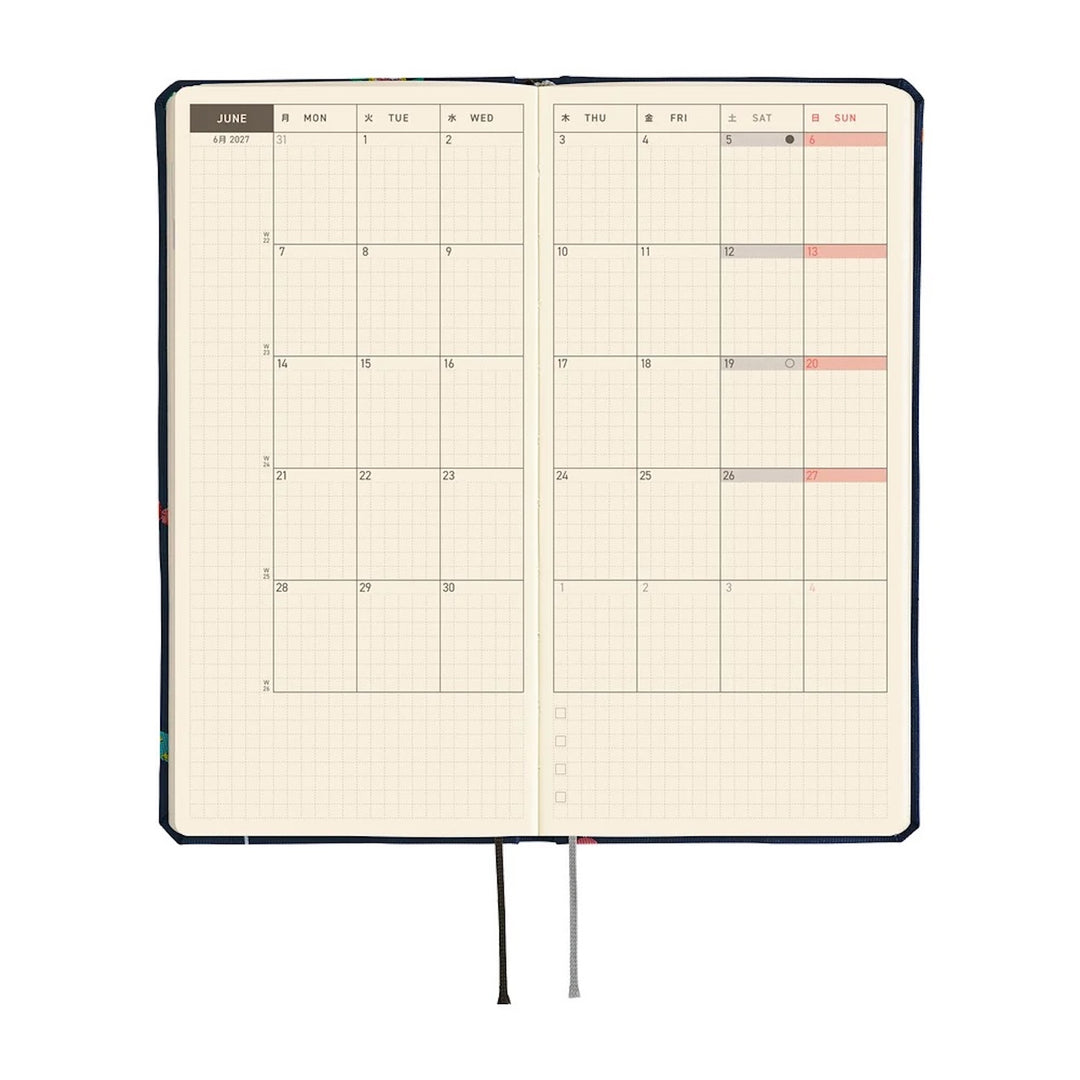 2027 Hobonichi Weeks Bow &amp; Tie Candy Dream