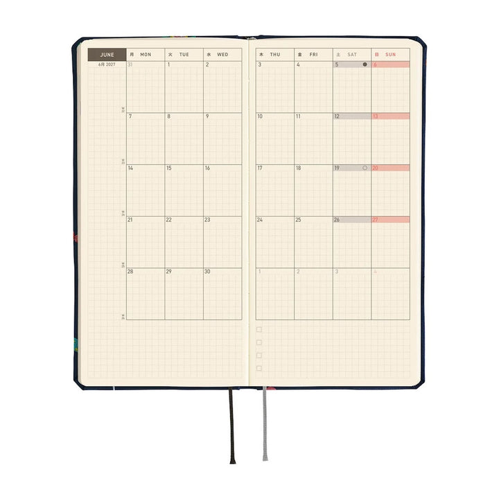 2027 Hobonichi Weeks Bow &amp; Tie Candy Dream