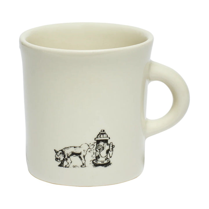 NYC Toile Liberty Dog Mug (8.75 oz)