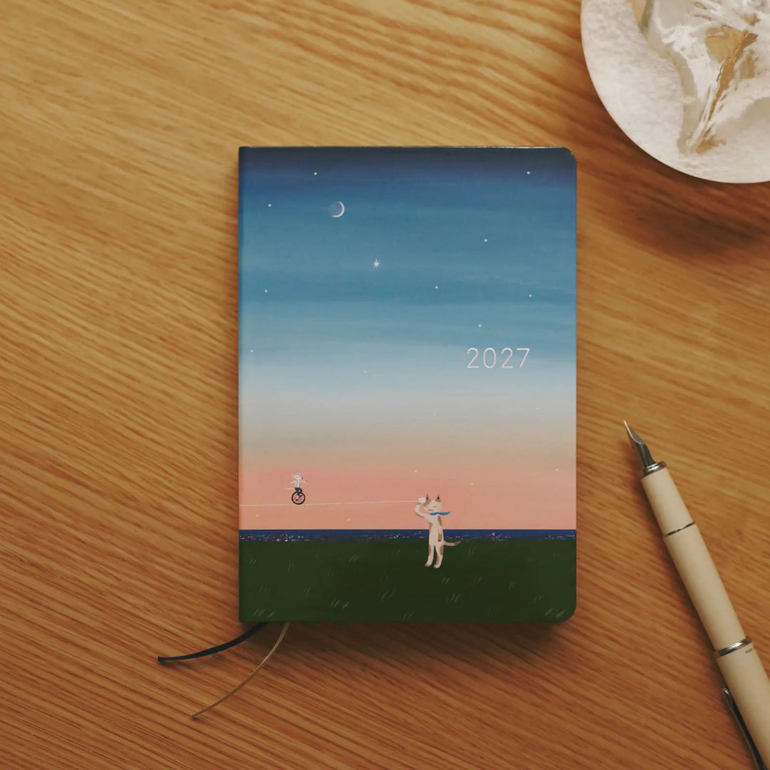 2027 Hobonichi HON Planner: String Telephone Until the Moon is Full