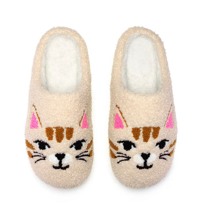 Cat Face Slippers