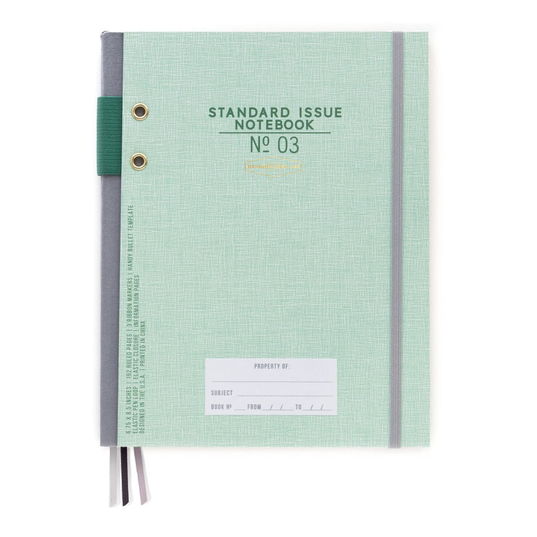 Standard Issue Fabric Bound Notebook