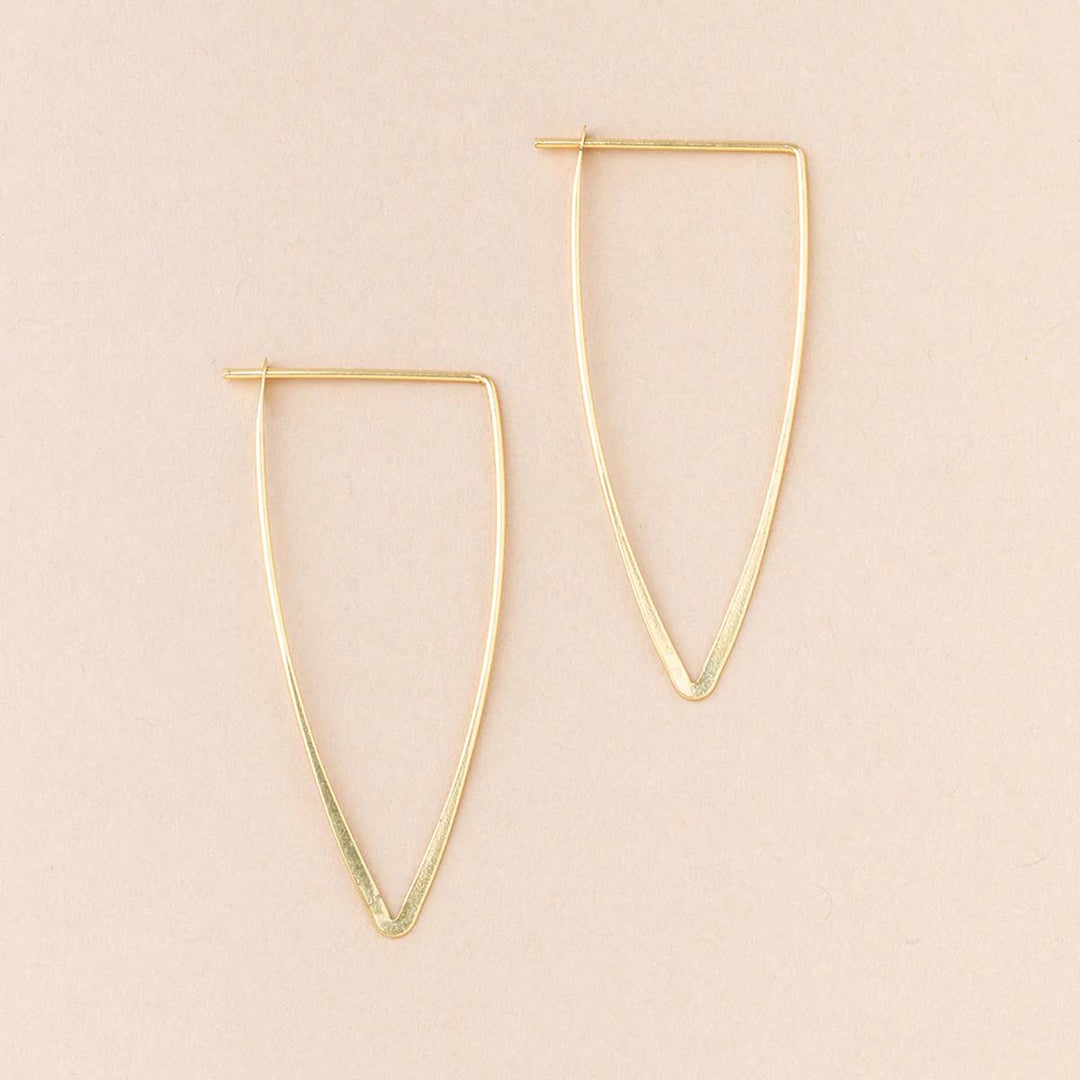 Refined Earring Collection Galaxy Triangle