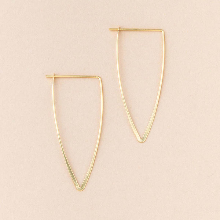 Refined Earring Collection Galaxy Triangle