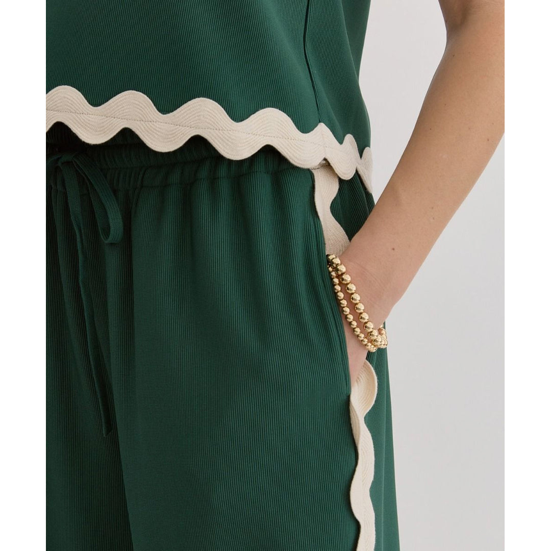 Ric Rac Pull On Pants