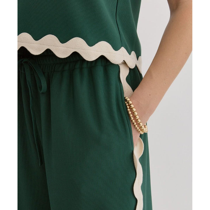 Ric Rac Pull On Pants