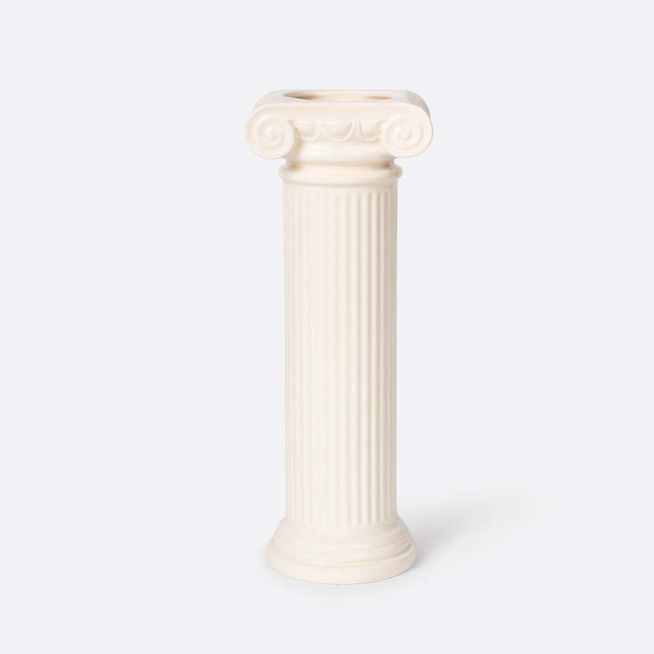 Athena White Vase