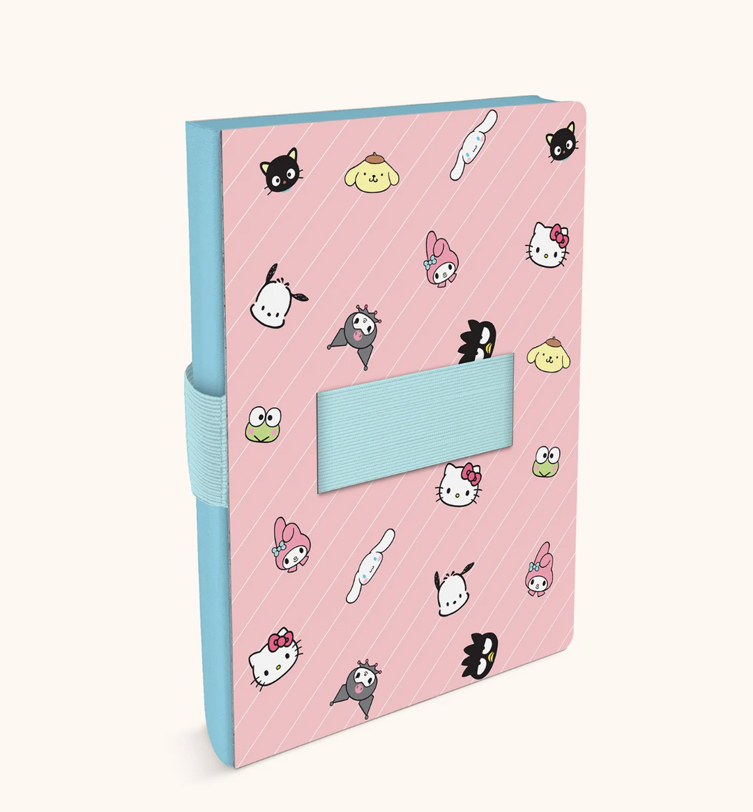 Casey Notebook w/ Phone Loop - Hello Kitty and Friends