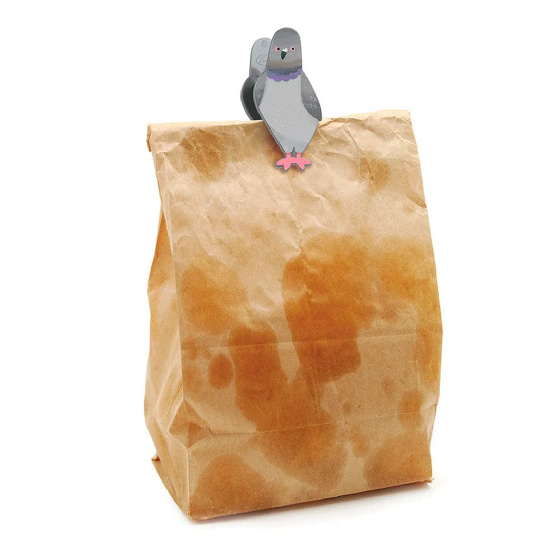 Peckish Pigeon Magnetic Bag Clips