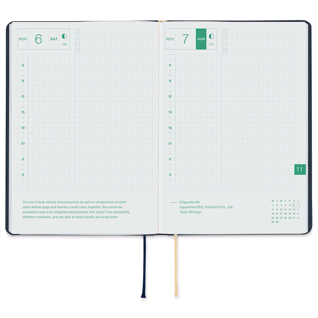 2027 Hobonichi HON Planner: Slash