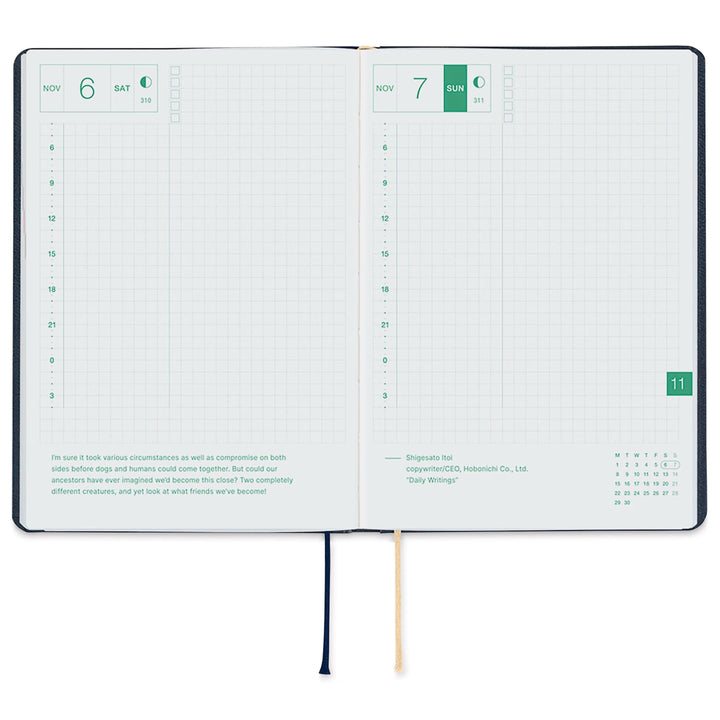 2027 Hobonichi HON Planner: Slash