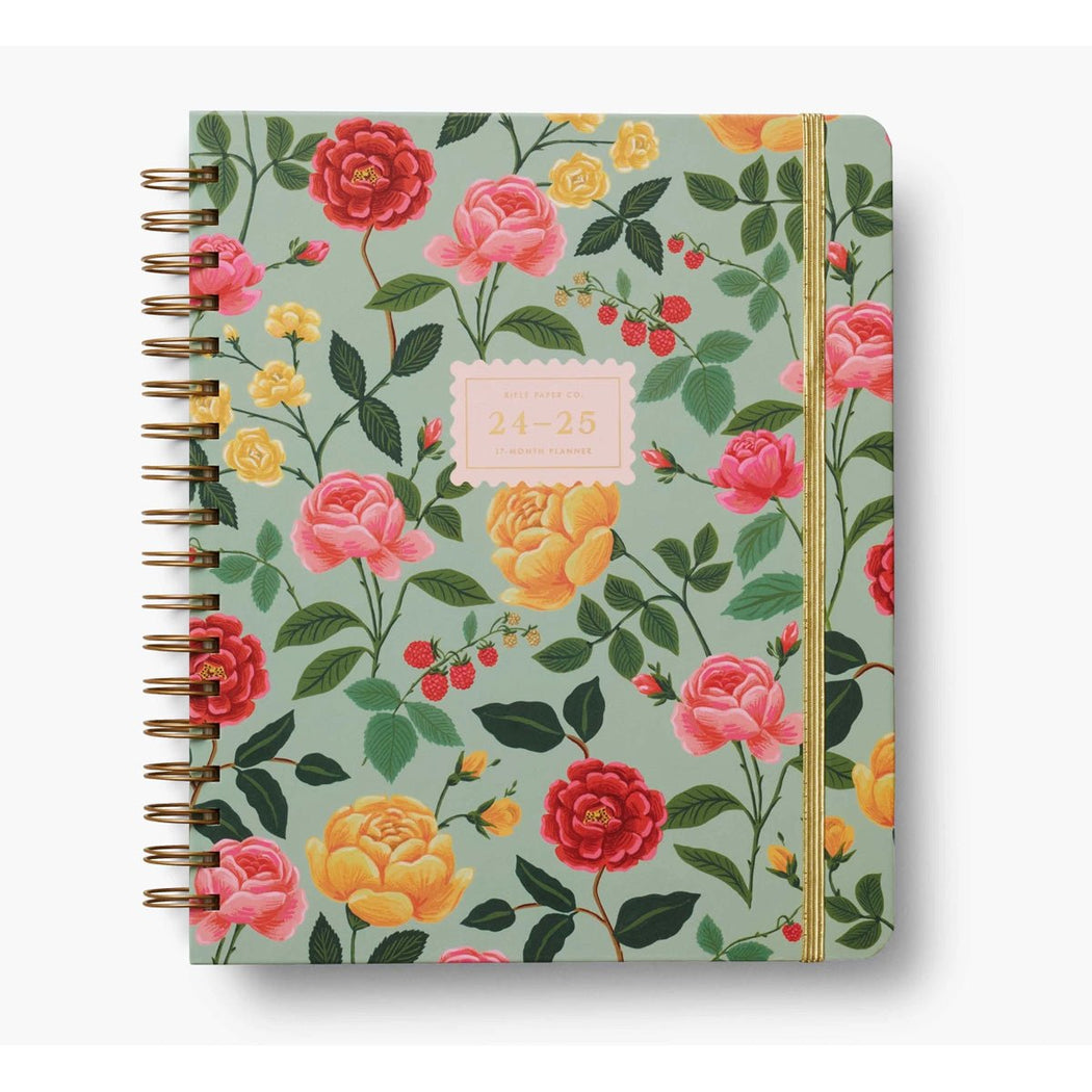 2024 - 2025 Roses Hardcover Spiral Planner - Lockwood Shop - Rifle