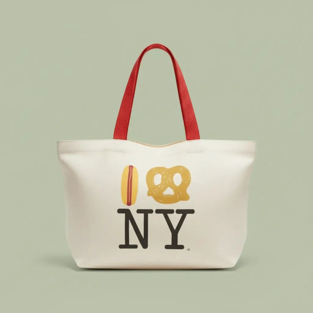 Hot Dog Pretzel NY Mini Tote