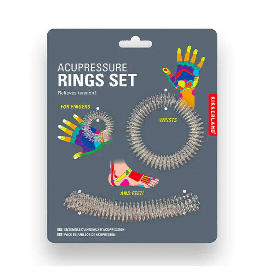 Acupressure Rings for Fingers, Wrists &amp; Feet