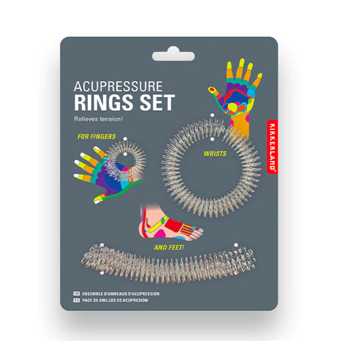 Acupressure Rings for Fingers, Wrists &amp; Feet