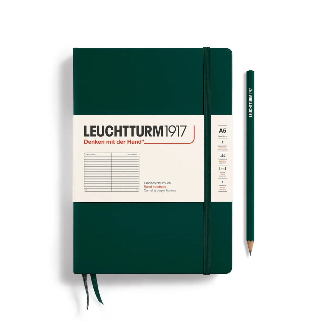 LT1917 Medium Forest Green Notebook