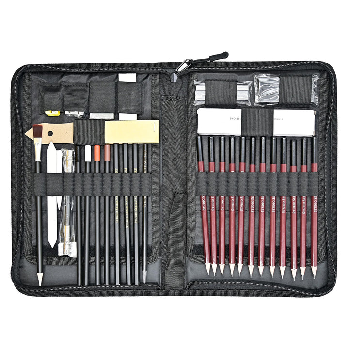Travel Sketch Kit (40 Pieces)