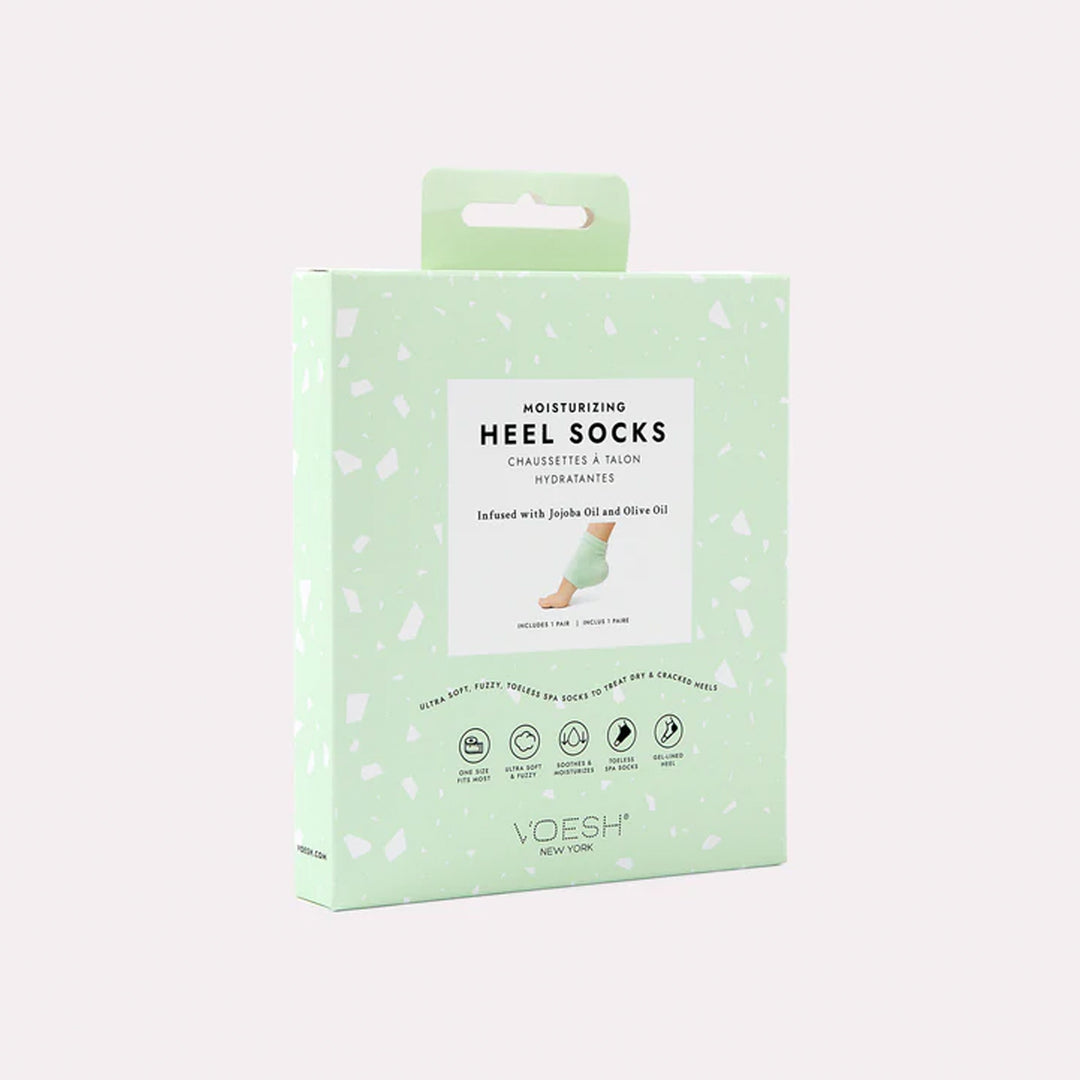 Moisturizing Heel Socks - Green