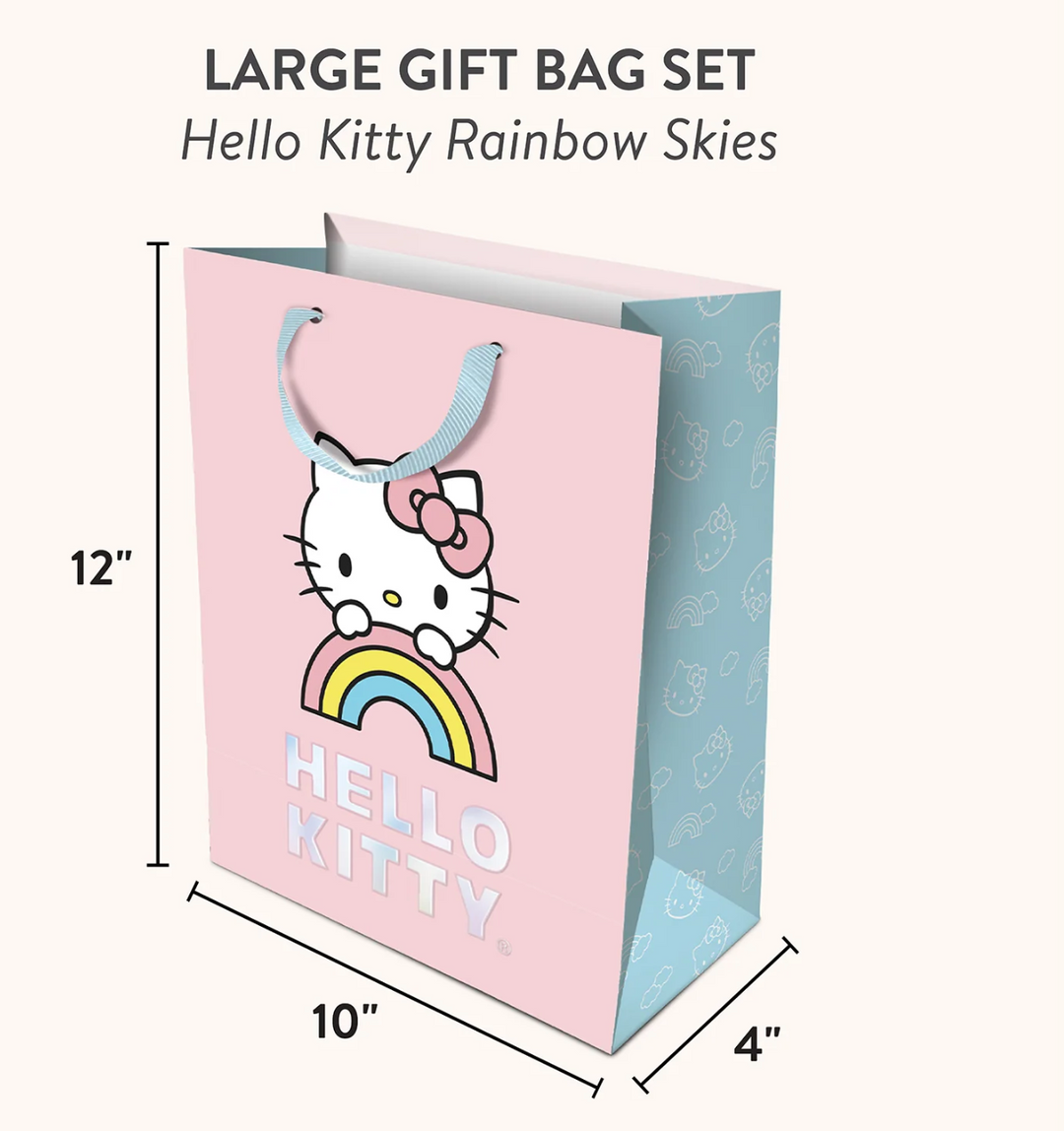 Hello Kitty Rainbow Skies Gift Bag
