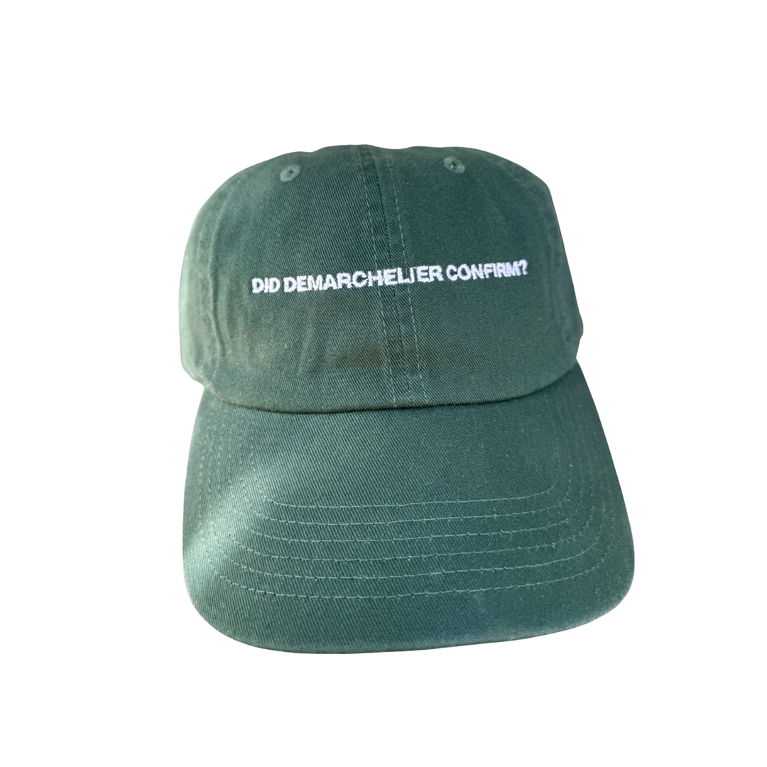 Did Demarchelier Confirm Hat
