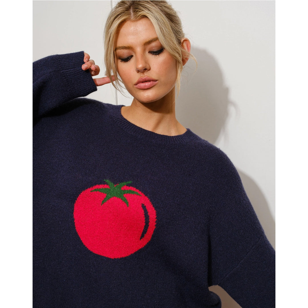 Tomato Sweater - Navy
